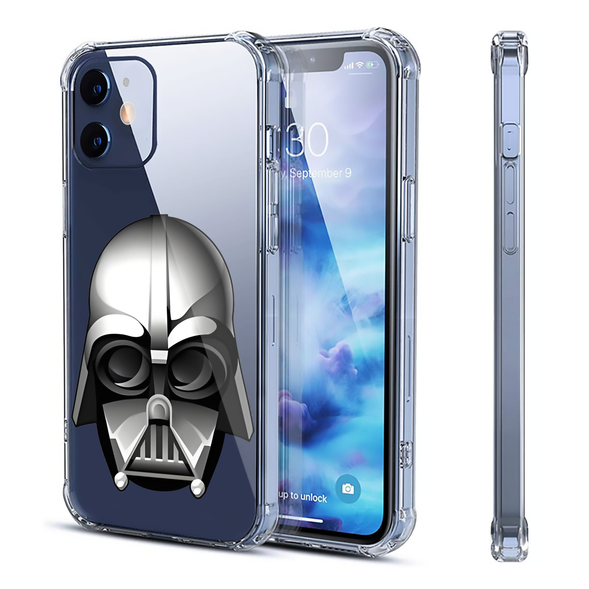 （画像用） スター・ウォーズ Star Wars 【iPhone 12シリーズ対応】透明スマホケース（クリアソフトケース）